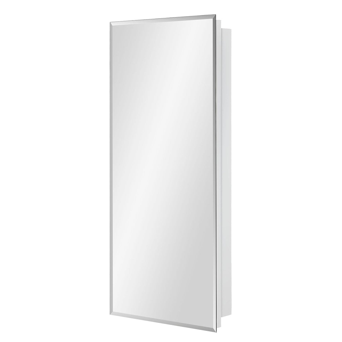 Bathroom Medicine Cabinet with Beveled Edge Mirrored Door 16 x 36 inch H40649