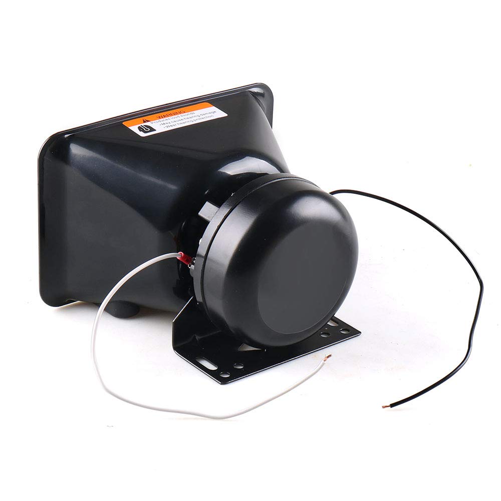 12V 200W 9 Tones Car Warning Alarm Siren Horn Speaker with Microphone L576