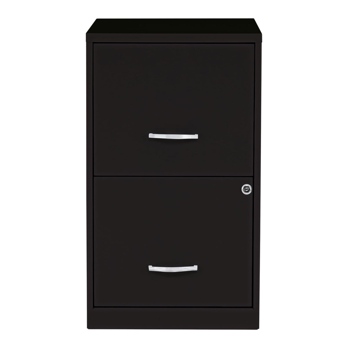 2 Drawer Locking Steel Filing Cabinet H450