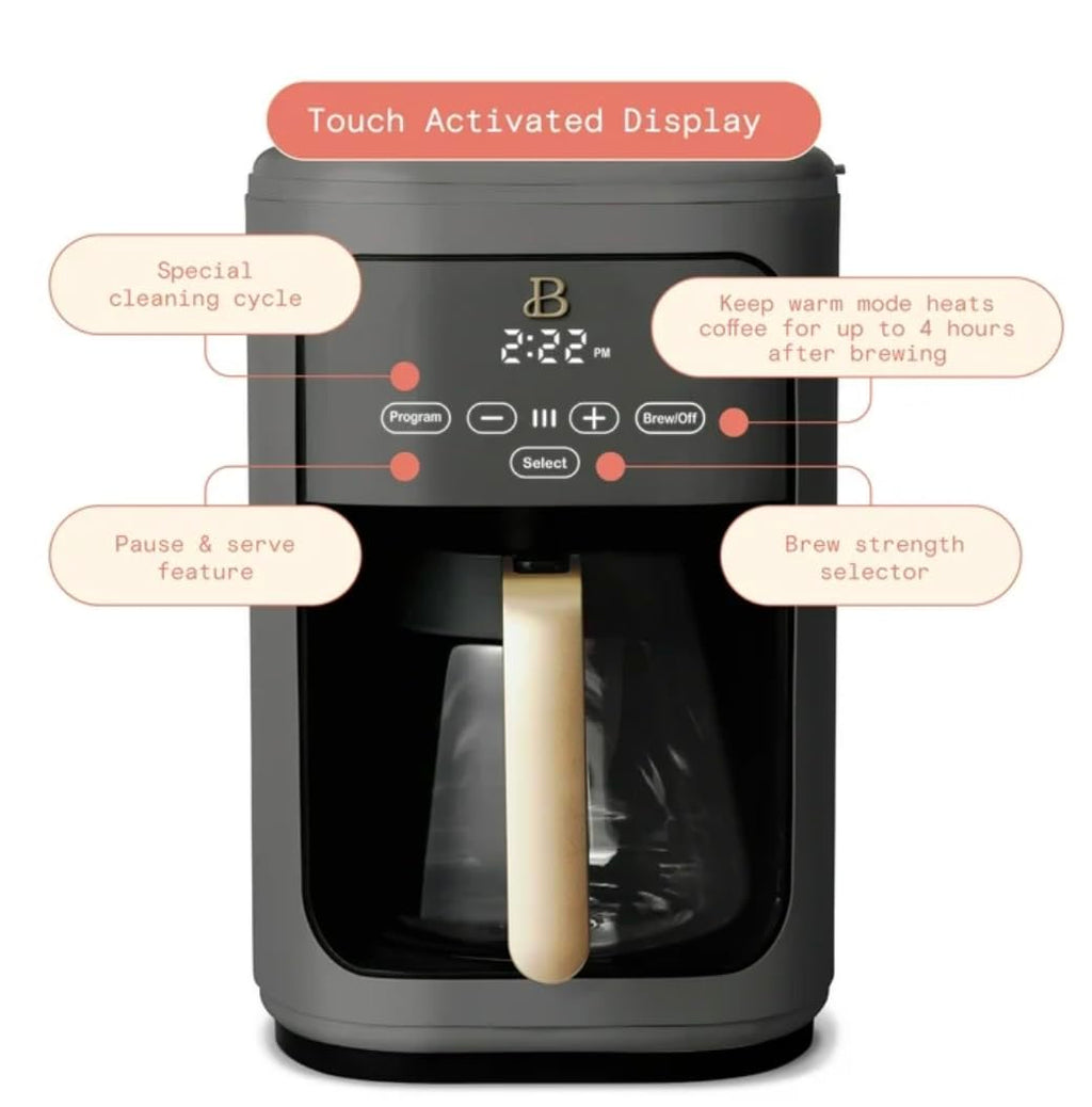 14-Cup Programmable Drip Coffee Maker with Reusable Filter R426253