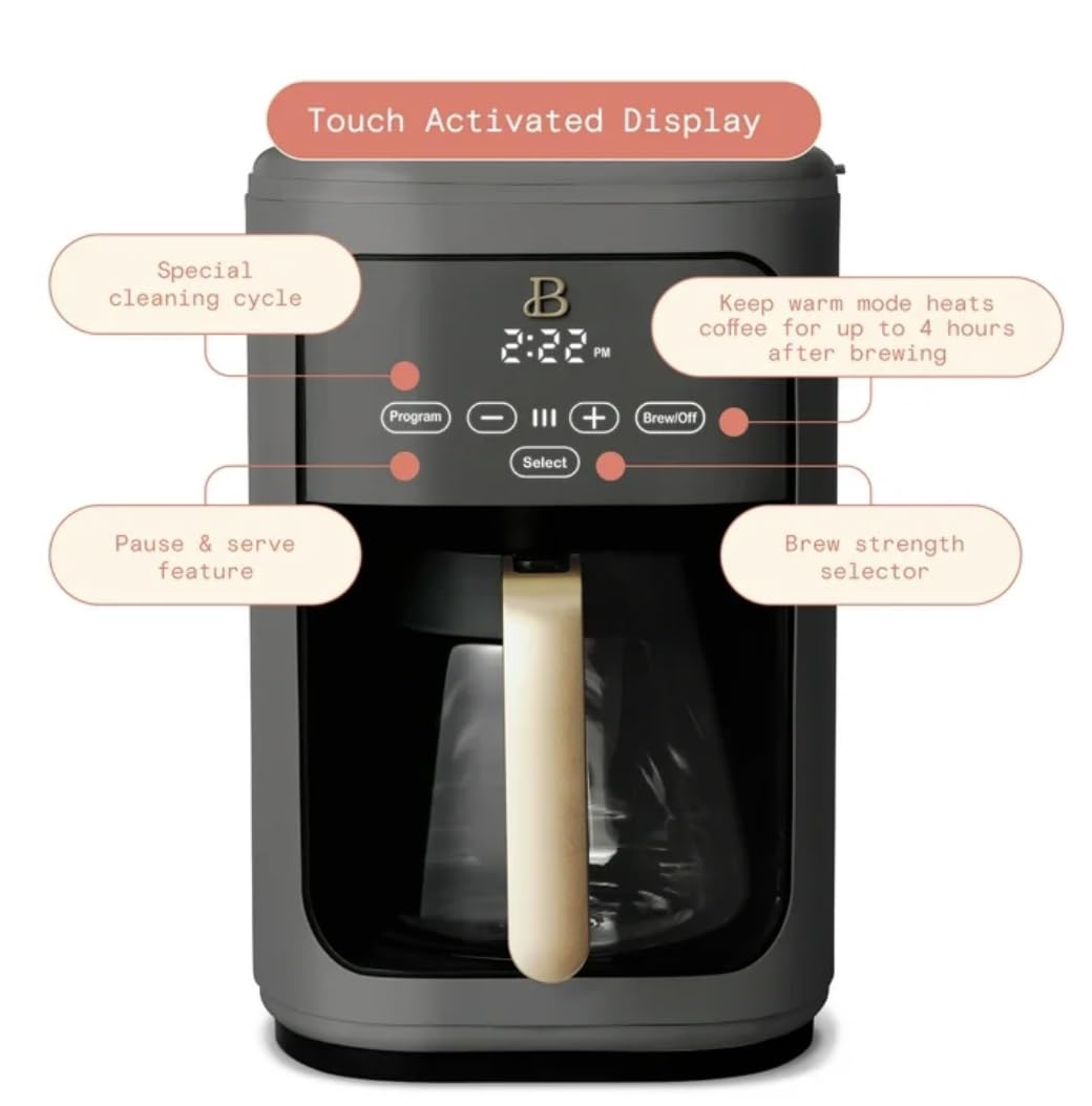 14-Cup Programmable Drip Coffee Maker with Reusable Filter R426253