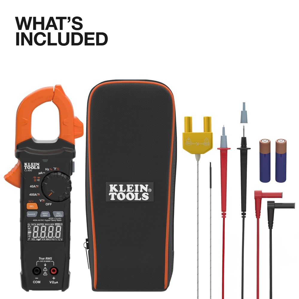 AC/DC Digital Clamp Meter with TRMS E375274