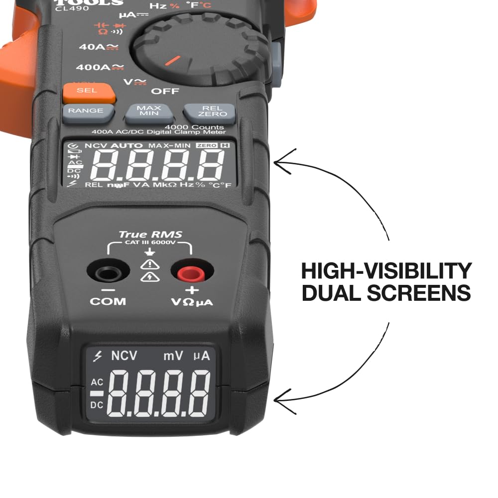 AC/DC Digital Clamp Meter with TRMS E375274