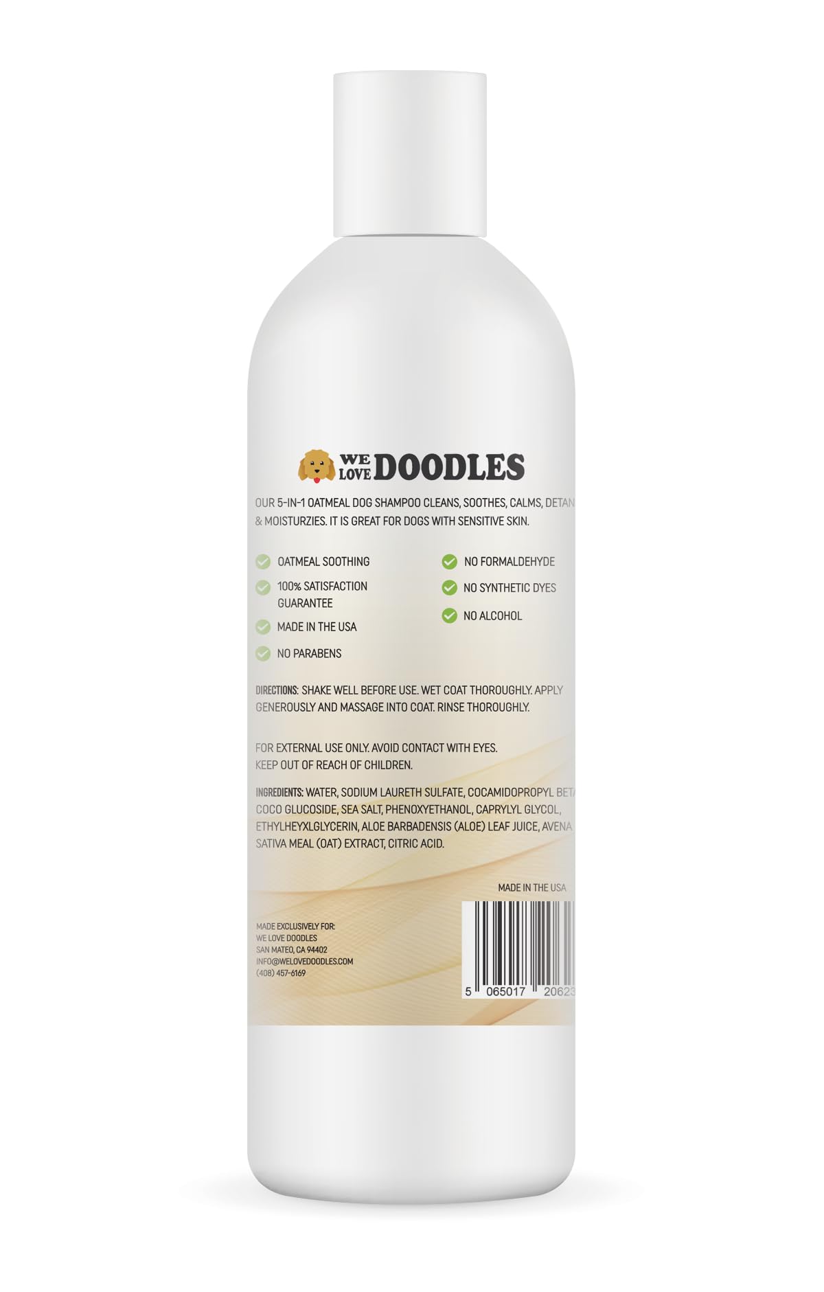 Oatmeal Shampoo & Conditioner for Dogs H4332