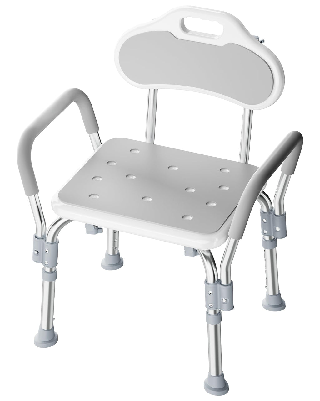 Shower Chair with Padded Armrests and Back N566197
