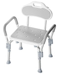 Shower Chair with Padded Armrests and Back N566197