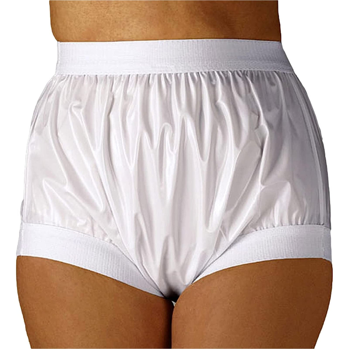 2Pcs Waterproof Incontinence Underwear (White, Medium) S86695