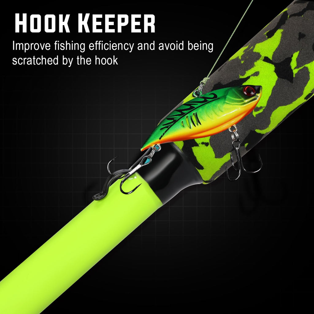 2-Piece Graphite Casting & Spinning Fishing Rod H610185