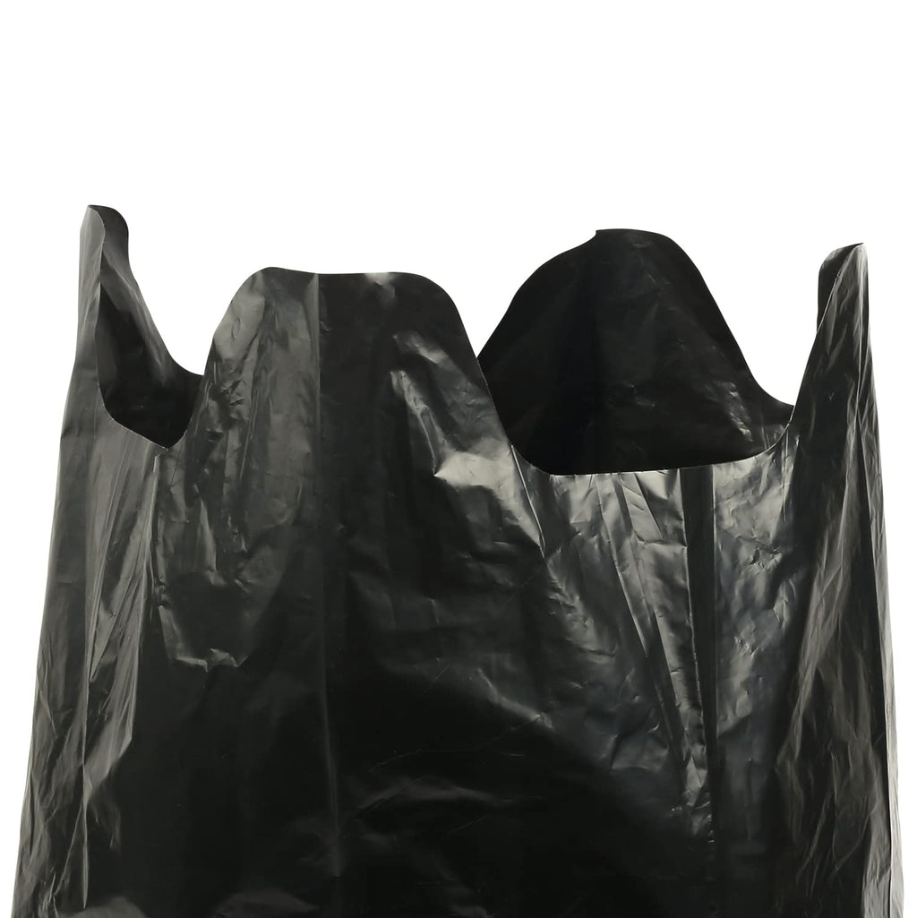 42 Gallon 4 MIL Black Heavy Duty Trash Bags Pack of 128 U7128