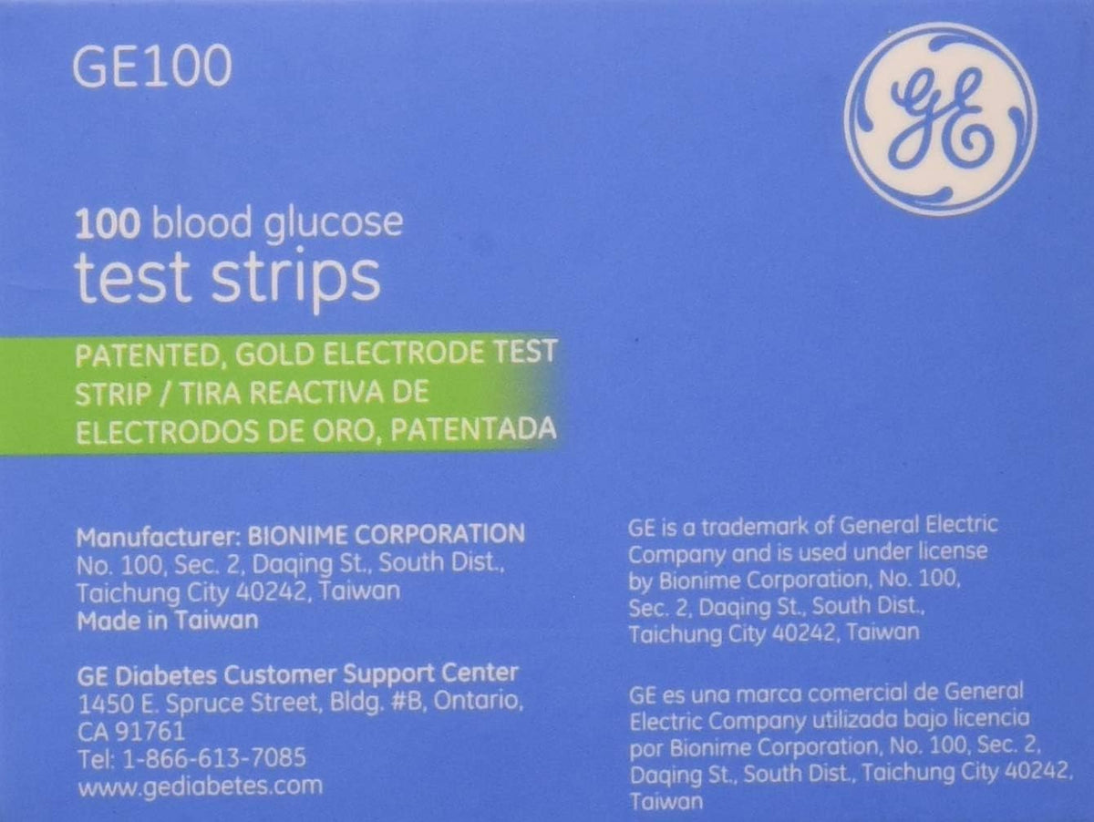 Diabetic Test Strips 100 Count G742