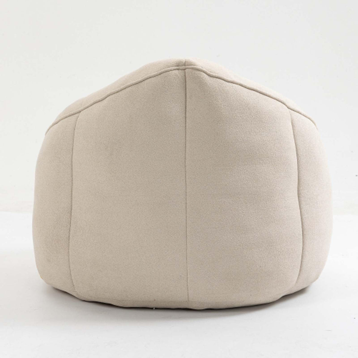 Yellow Memory Foam Bean Bag Chair with Footrest C88257