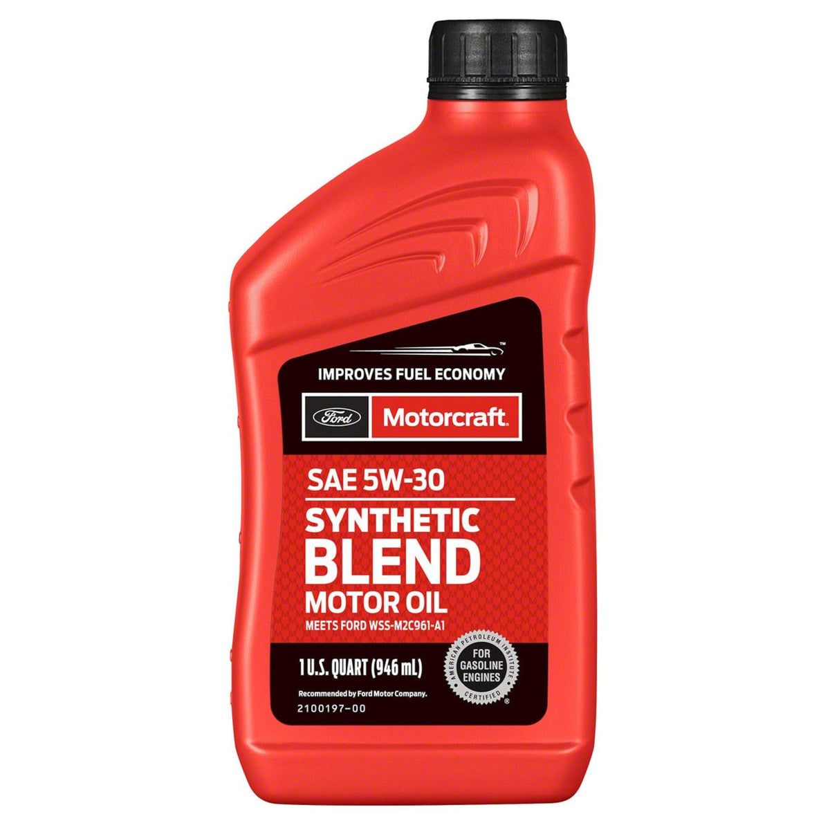 5W-30 Synthetic Blend Motor Oil 1 Quart G914836