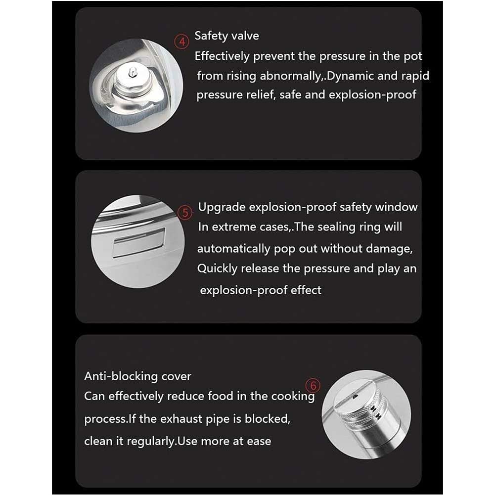 Stainless Steel 3L Pressure Cooker V949