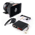 12V 200W 9 Tones Car Warning Alarm Siren Horn Speaker with Microphone L576