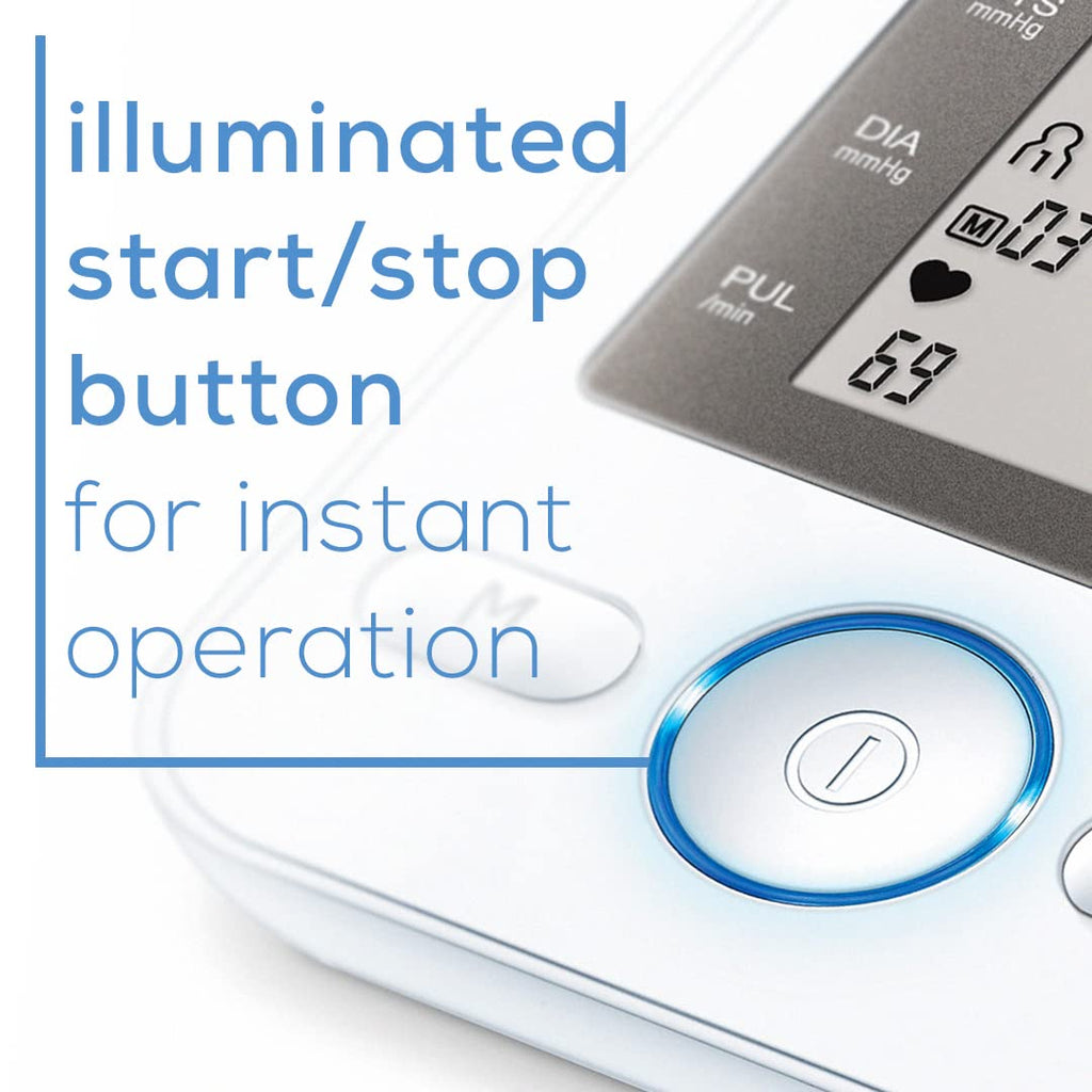 Upper Arm Blood Pressure Monitor with Large Cuff C9850