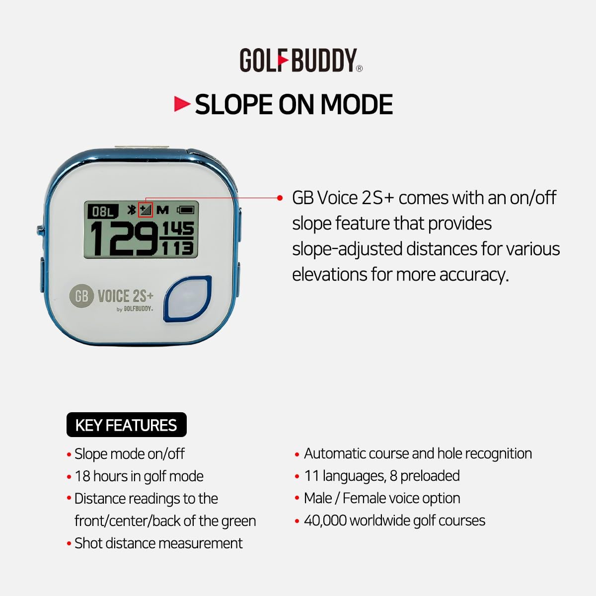 Talking GPS Rangefinder G433942