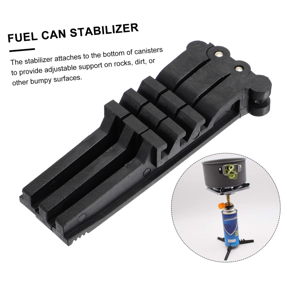 Folding Camping Gas Tank Stand Tripod Stabilizer S6611