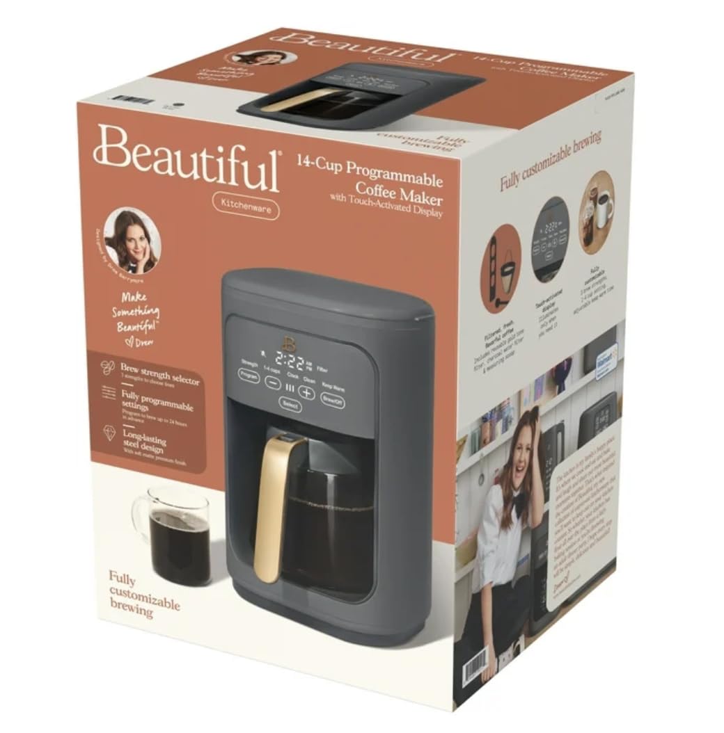 14-Cup Programmable Drip Coffee Maker with Reusable Filter R426253