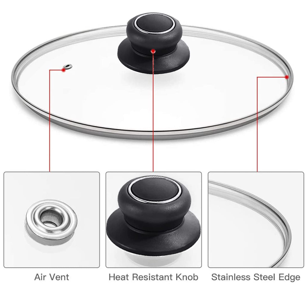 11 Inch Tempered Glass Pan Lid U607033