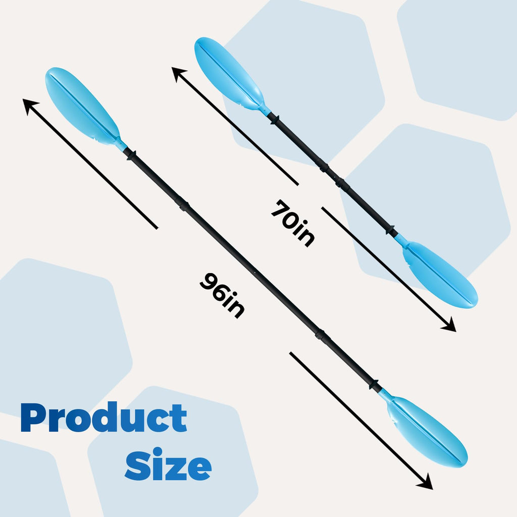 96 Inches Aluminum Alloy Kayak Paddle R56580