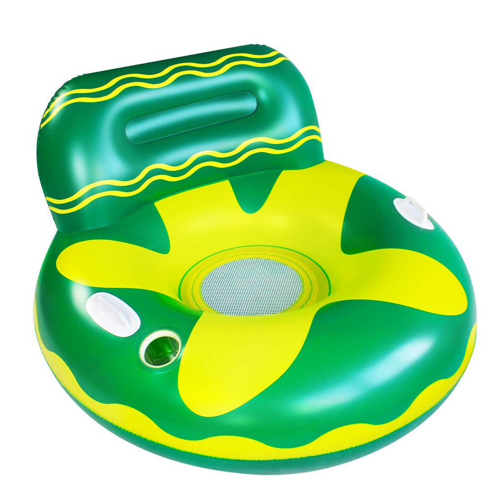 Pool Lounger Float with Cup Holder P89512