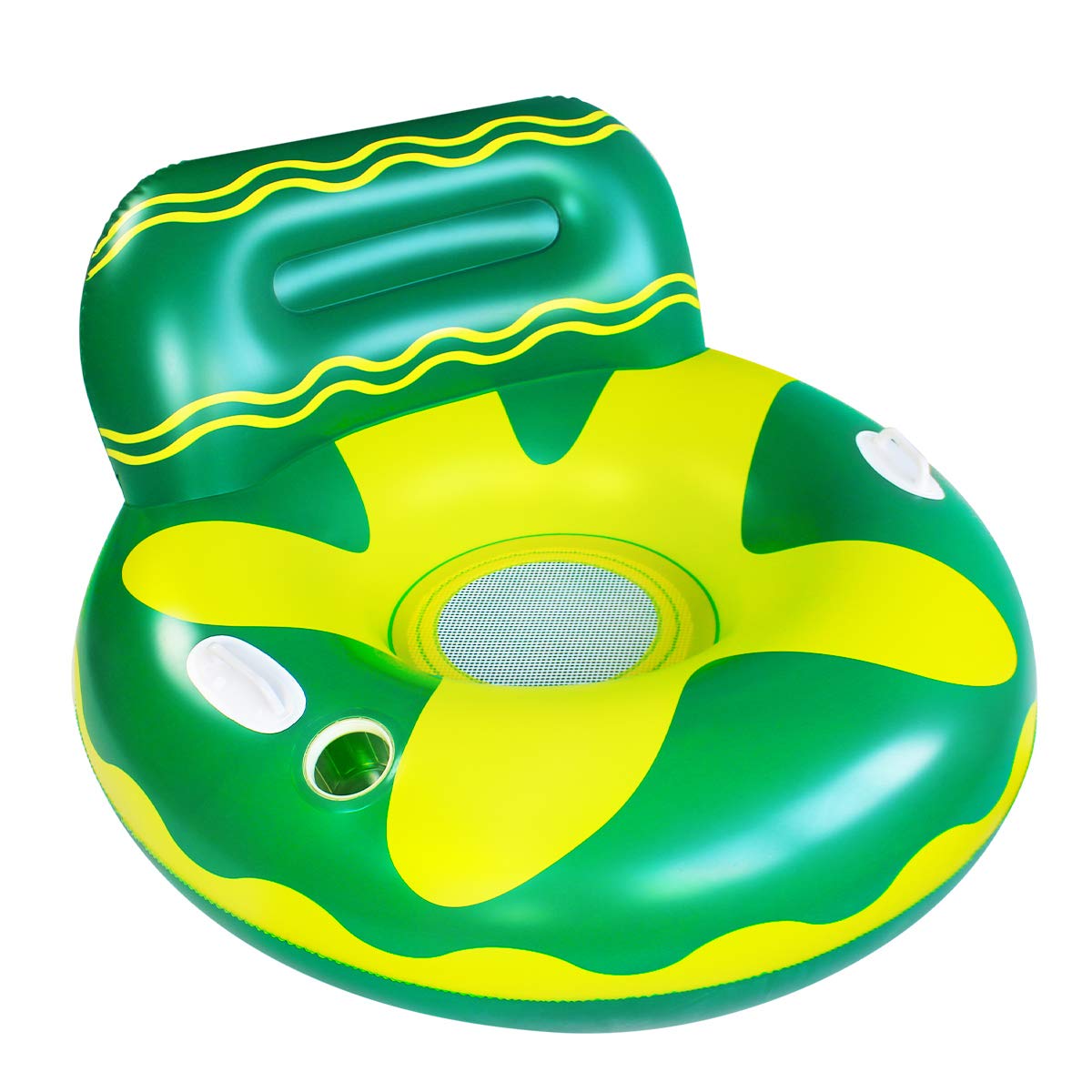 Pool Lounger Float with Cup Holder P89512