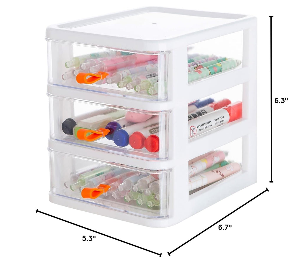 3 Drawer Mini Desktop Unit E60102