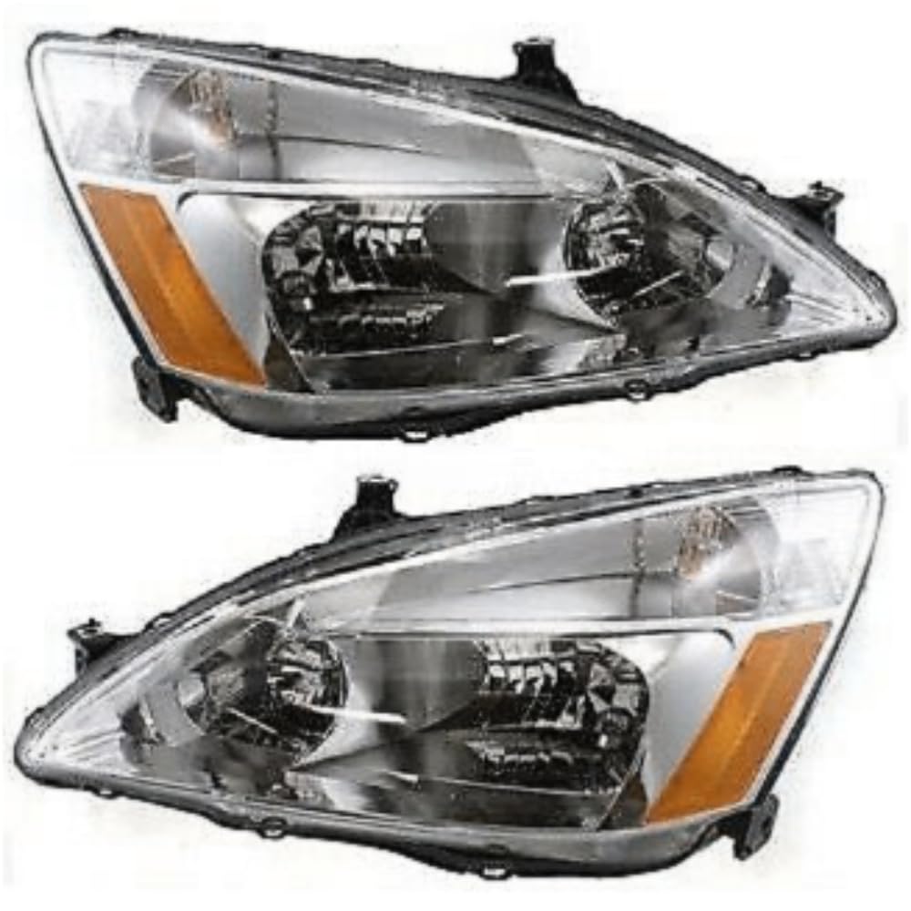 Headlight Set Left Right Clear Lens I62192