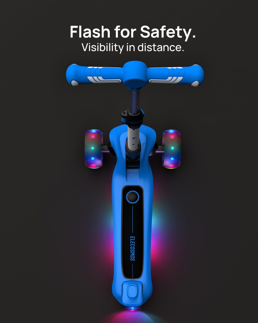Kids Electric Scooter with LED Wheels Y139336