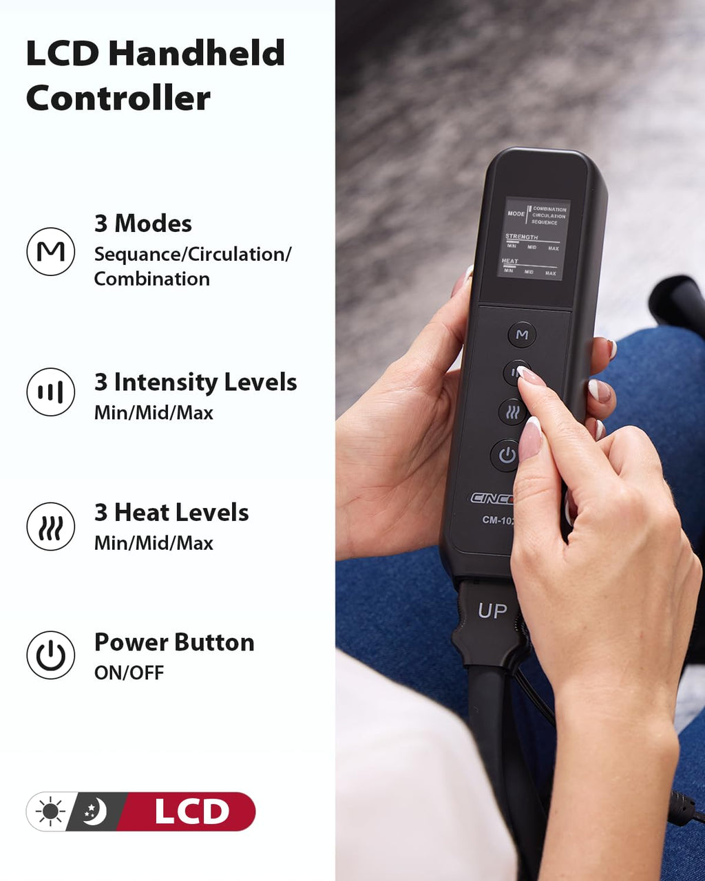 Leg Massager with Heat and Compression U87723