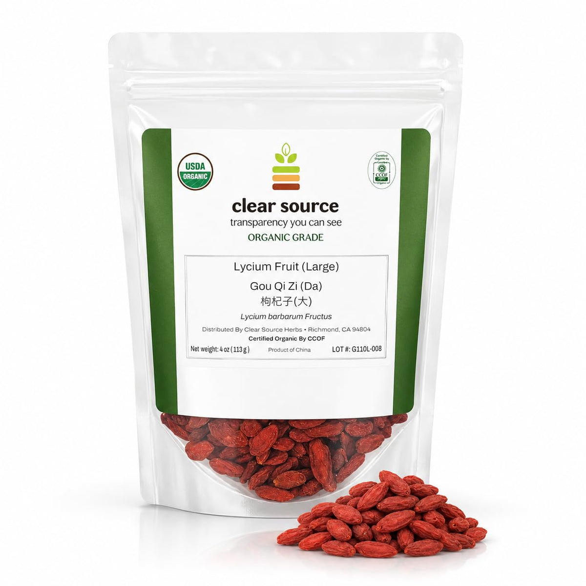 Organic Goji Berries Z277