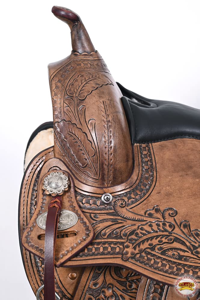 Antique Brown Western Trail Saddle L45180