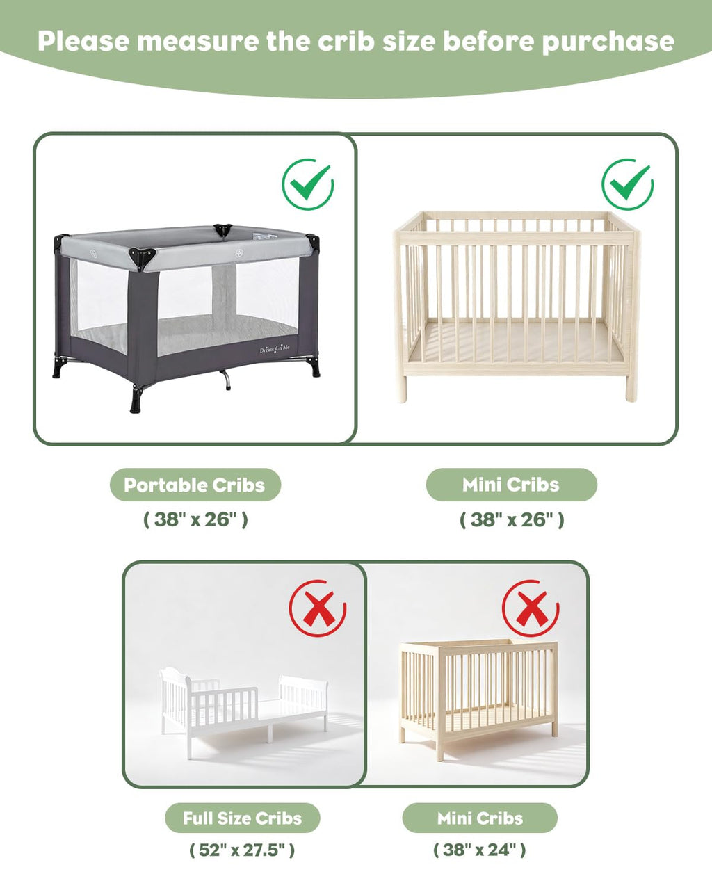 Portable Crib Mattress O781
