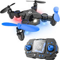 Foldable Mini Drone Blue D32655