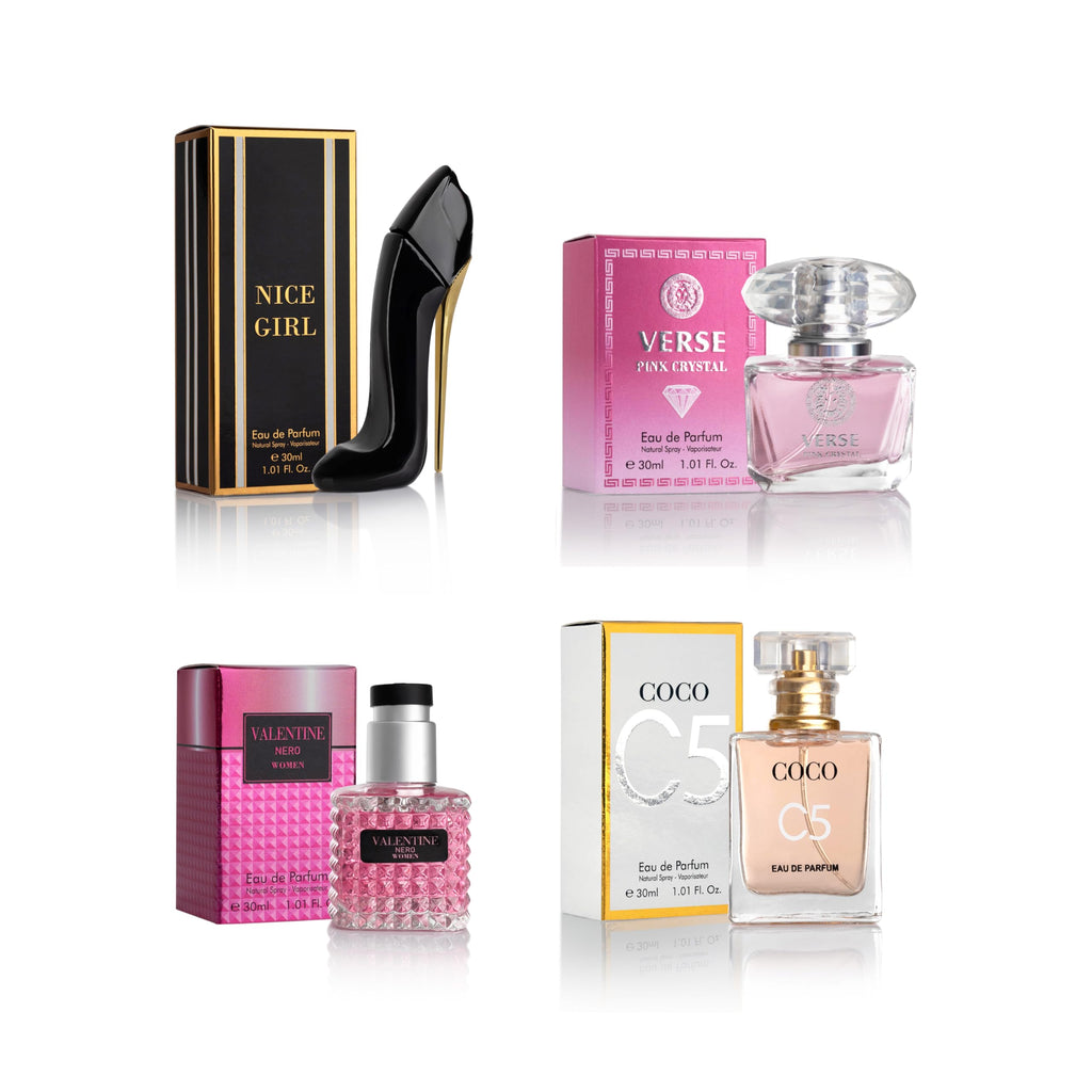 4 PC Mini Eau De Parfum Perfume Set O24359