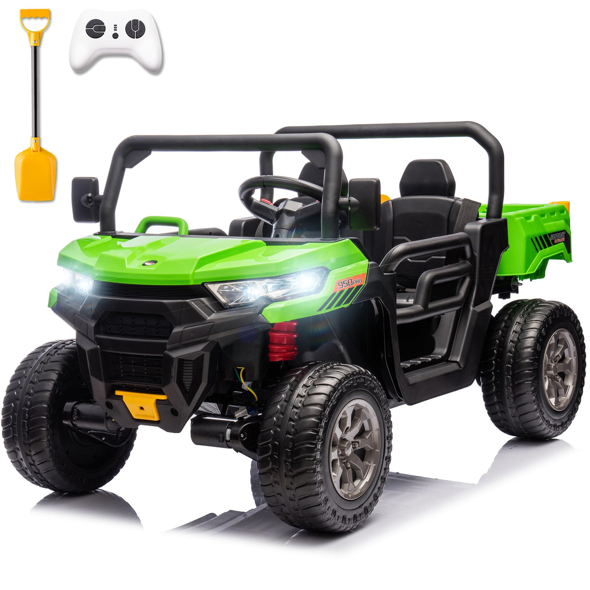 24V 2 Seater Electric Car with Dump Bed L401