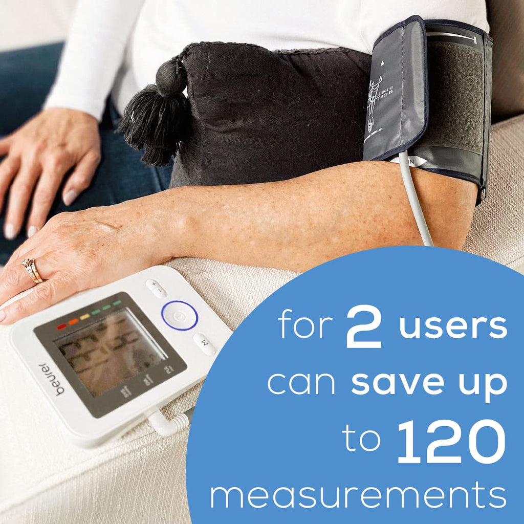 Upper Arm Blood Pressure Monitor with Large Cuff C9850
