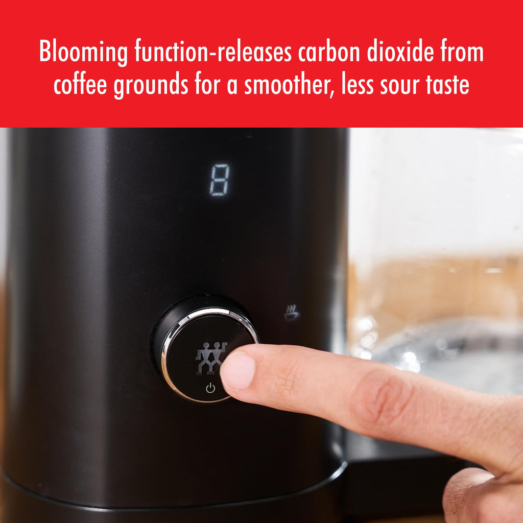 Black 10 Cup Drip Coffee Maker with Thermo Carafe X227428