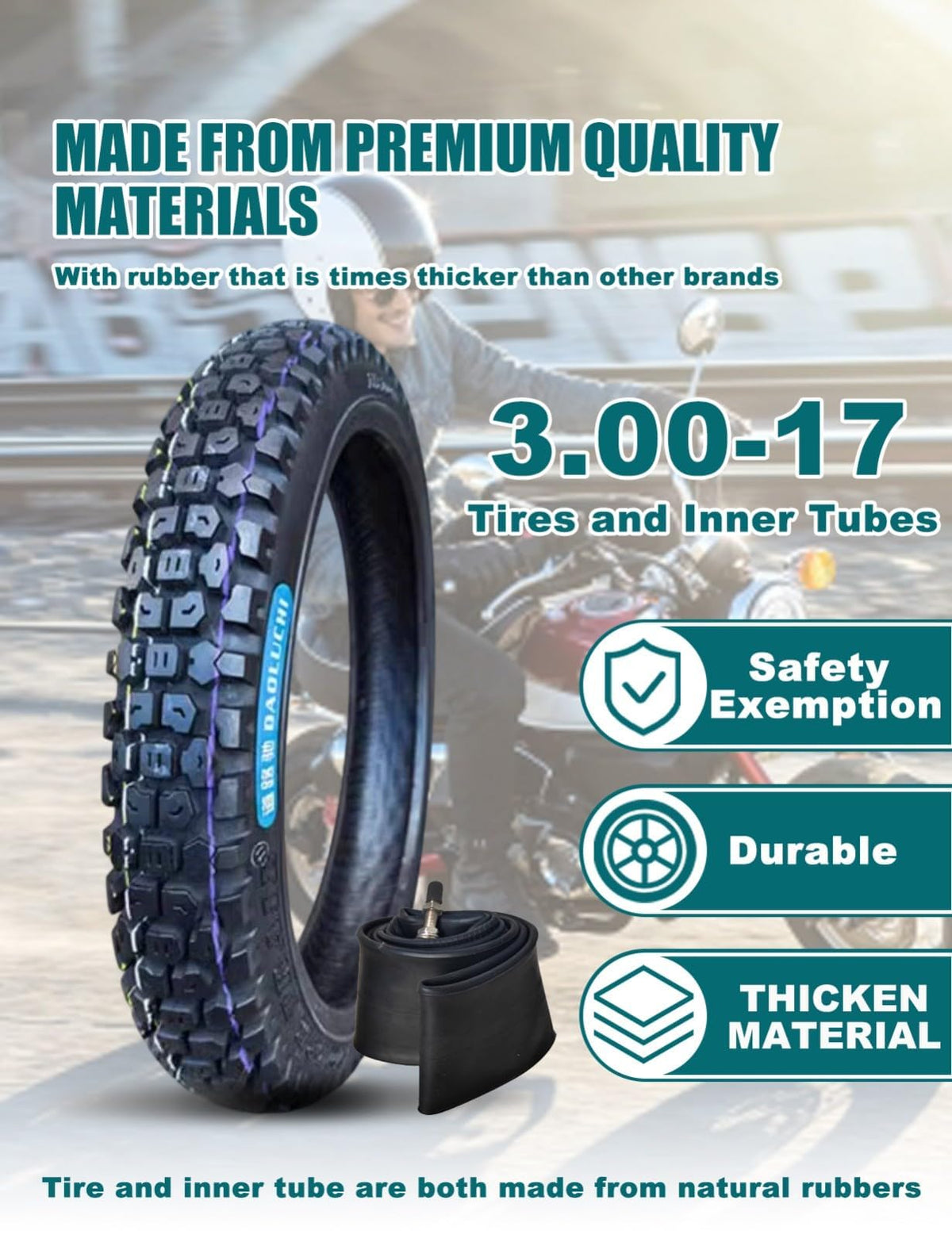 3.00-17 Scooter Tire H514