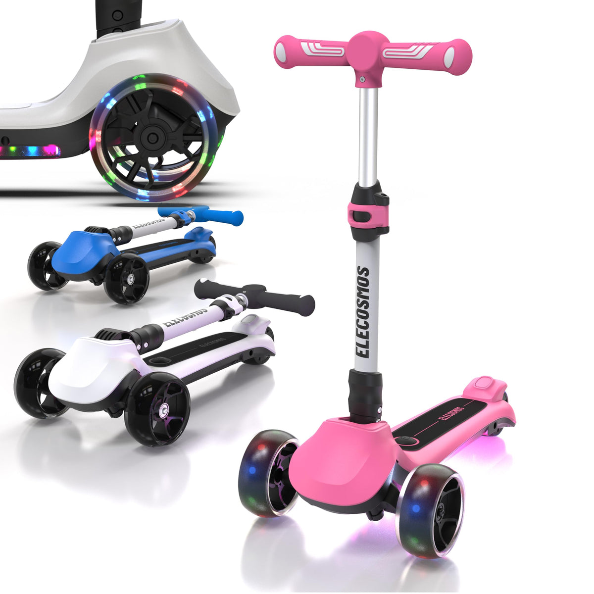 Kids Electric Scooter with LED Wheels Y139336