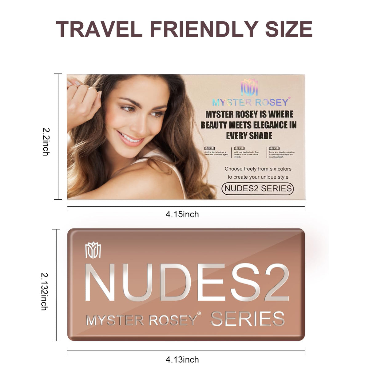Nudes 2 Matte Eyeshadow Palette J19439