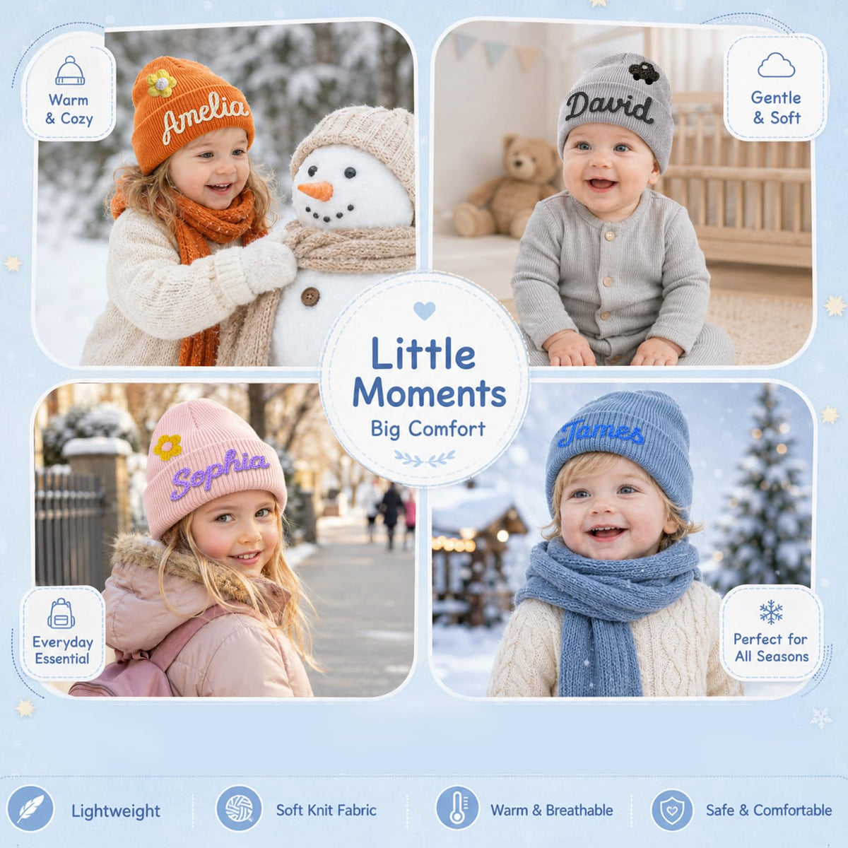 Custom Baby Beanie Hat H931706