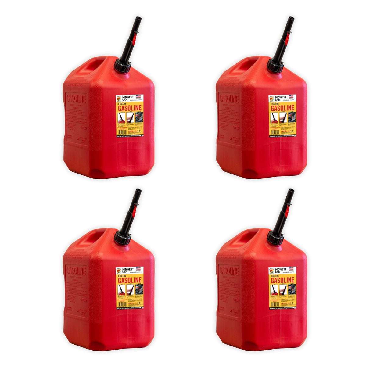 RED Gas Can W286
