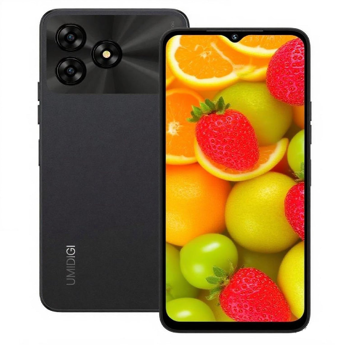 Unlocked Cell Phone Android Smartphone 6.52" Full Screen 5000mAh Black D544129