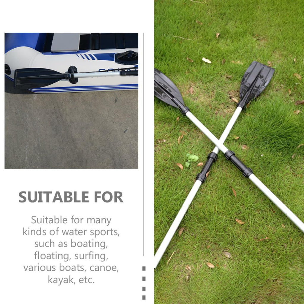 2pcs Aluminum Alloy Kayak Paddle Set W3538