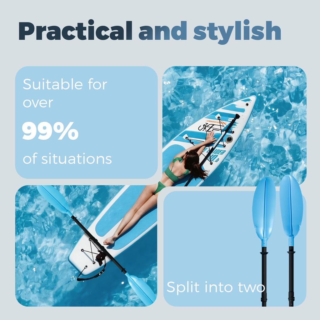 96 Inches Aluminum Alloy Kayak Paddle R56580