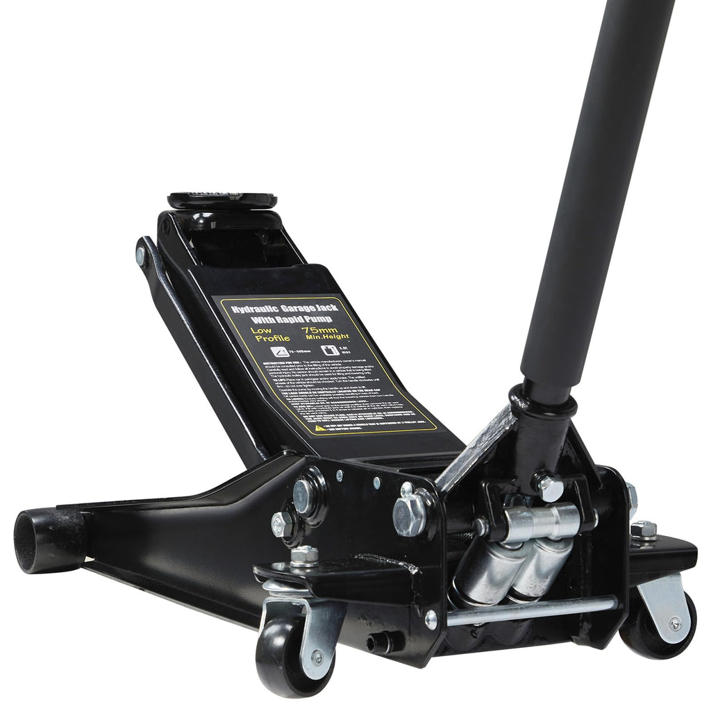 3 Ton Low Profile Steel Hydraulic Floor Jack W9635