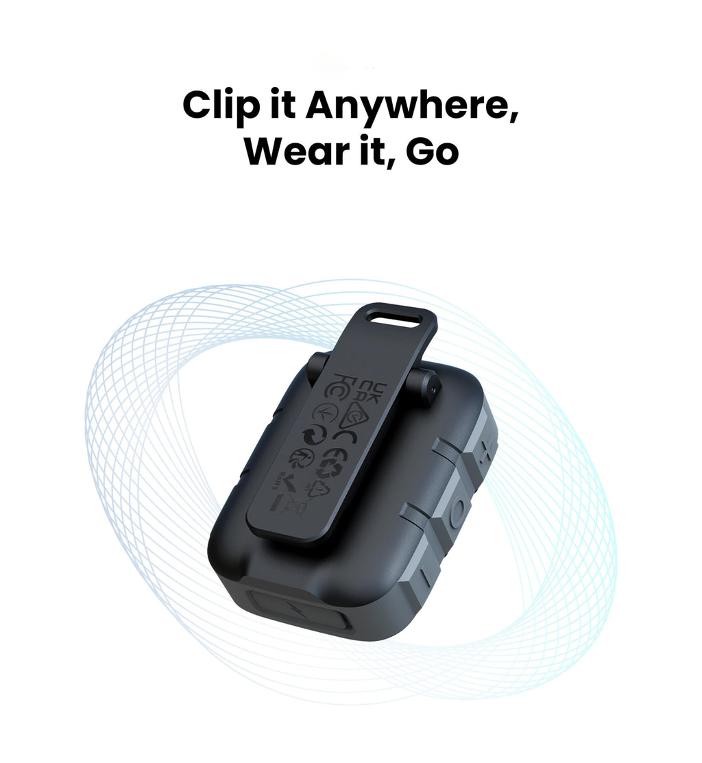 Wearable Bluetooth Speakers IP67 Waterproof Clip On Small Speaker X572356