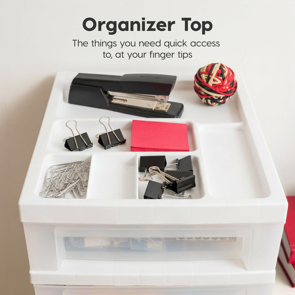10 Drawer Rolling Storage Cart Q2576