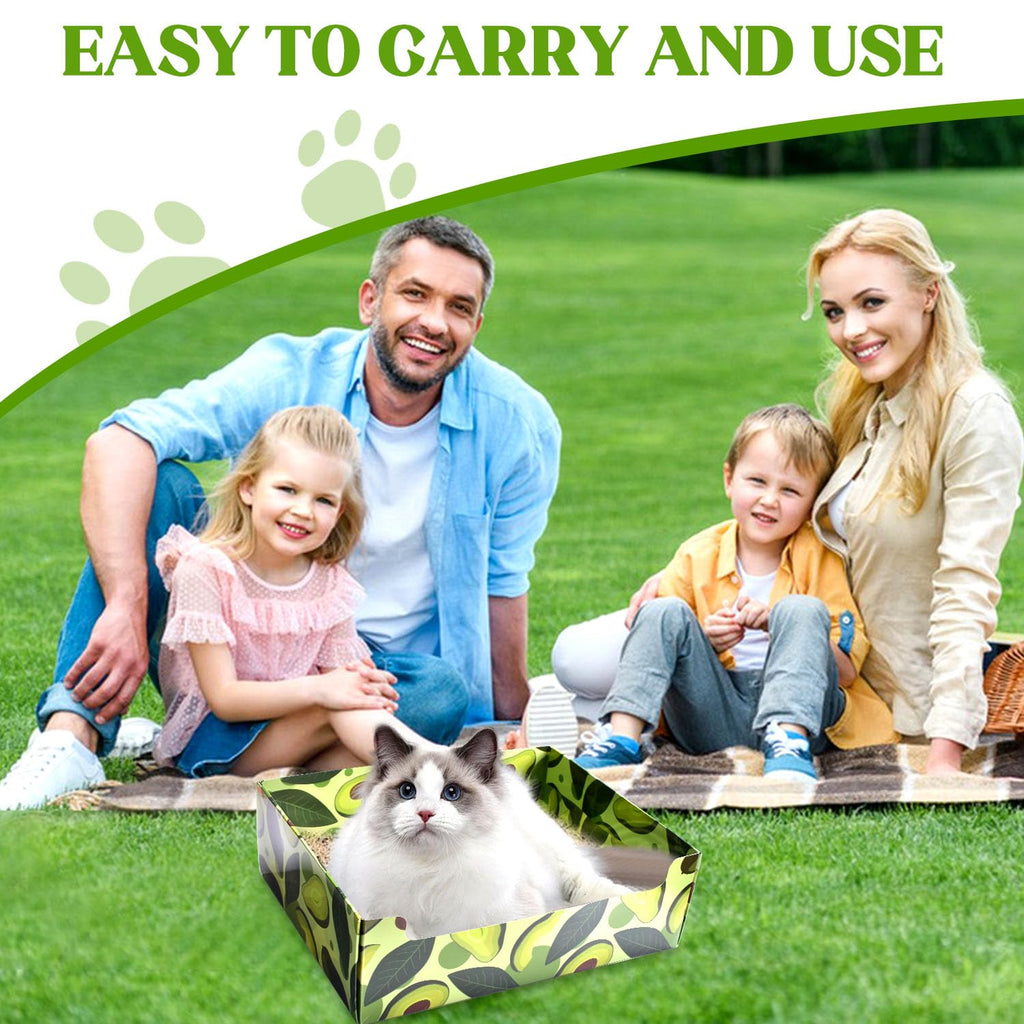 30 PCS Foldable Waterproof Cat Litter Boxes Z65174
